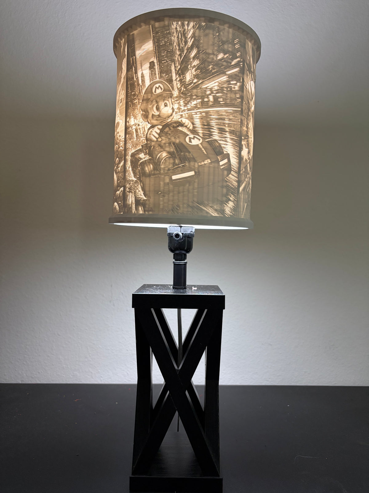 Super Mario inspired gaming custom 3D-printed lampshade by Dream Layer Studios (image 4 of 4)
